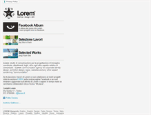 Tablet Screenshot of lorem.it